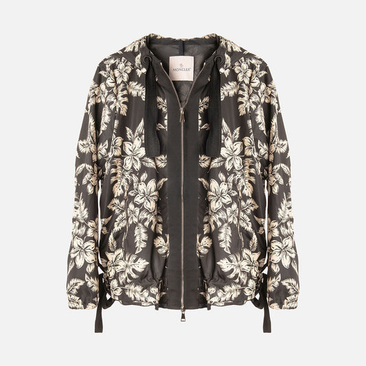 Moncler Black & White Printed Jacket