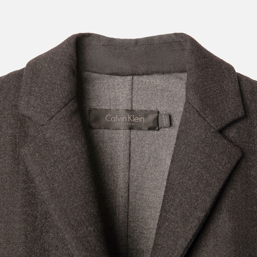 Calvin Klein Collection Charcoal Wool Blazer