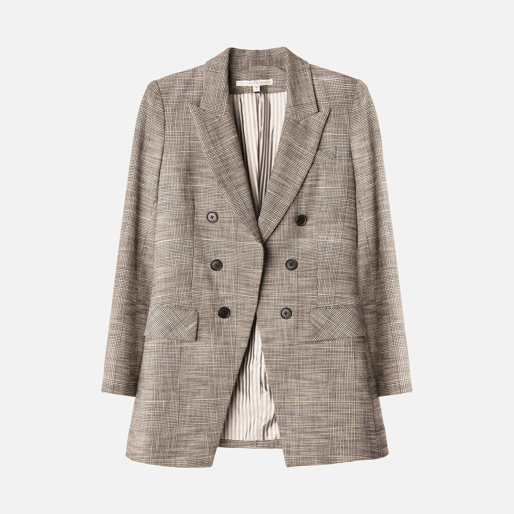 Veronica Beard Grey Viscose Blend Blazer