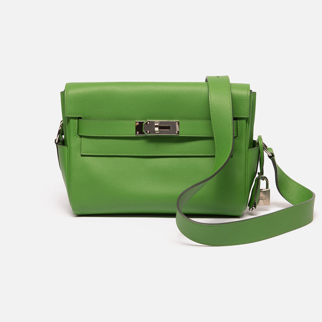 Hermes Green Kelly Messanger