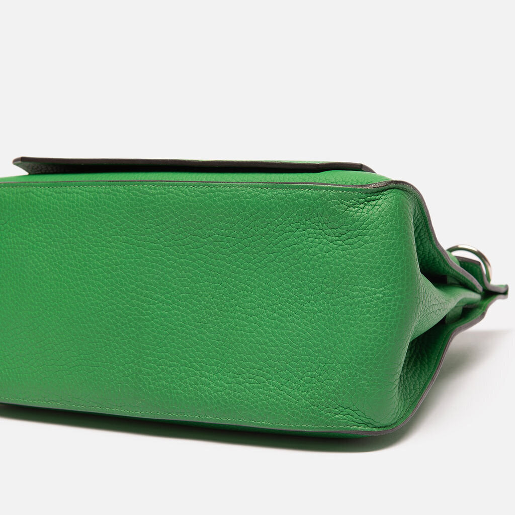 Hermes Green Clemence 31 Jypsiere Shoulder Bag