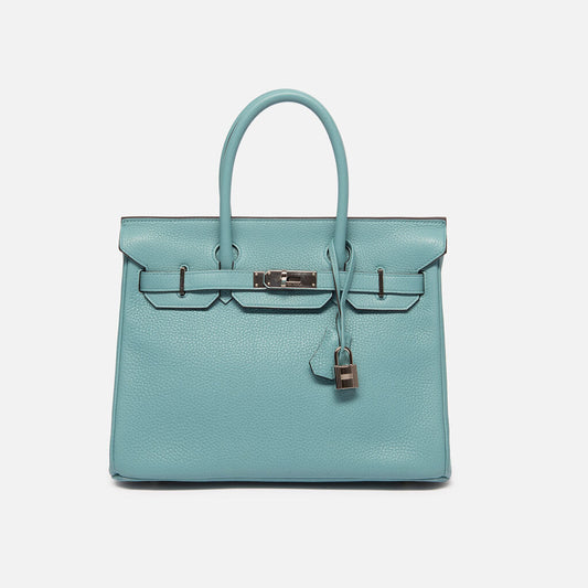 Hermes Clemence Saint Cyr Birkin 30 (2015)
