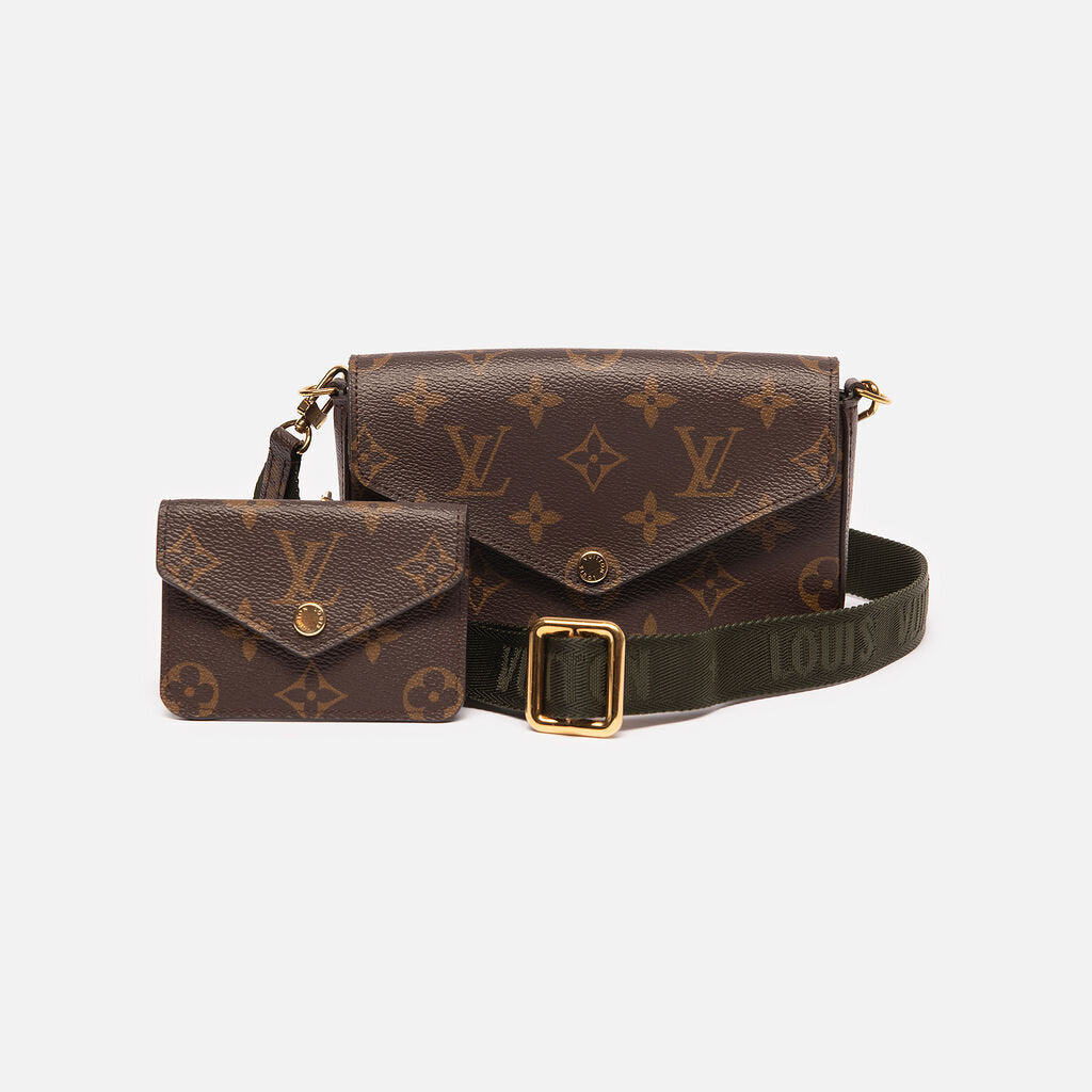 Louis Vuitton Monogram Felicie Strap & Go Handbag