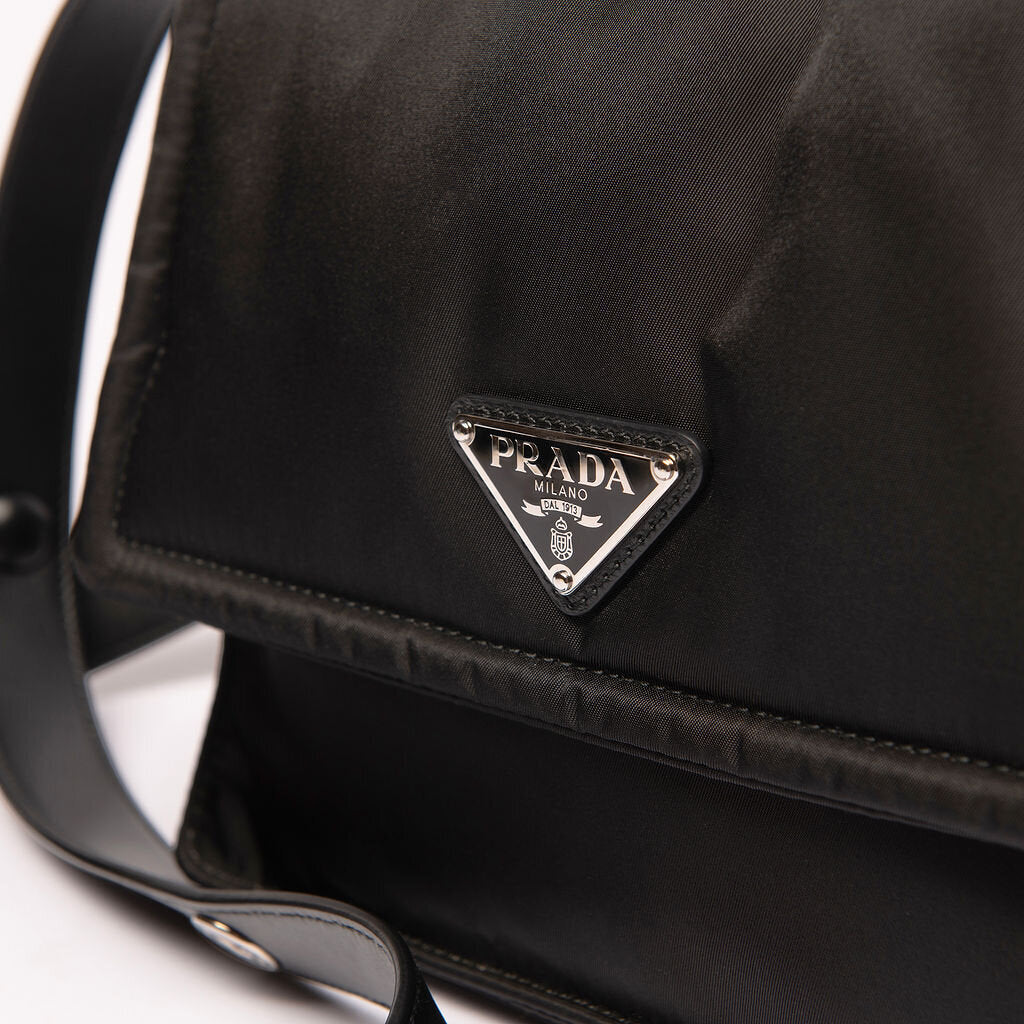 Prada Black Padded Re-Nylon Bag