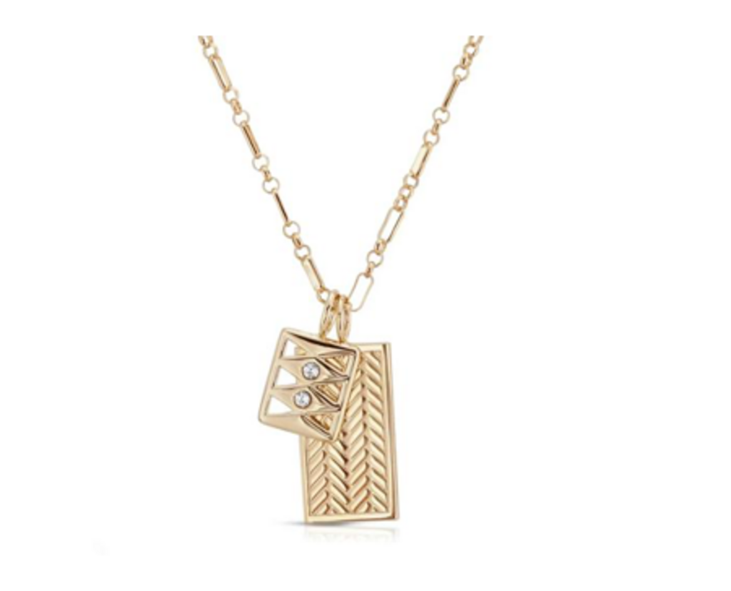 Cidney Charm Necklace YG 18"