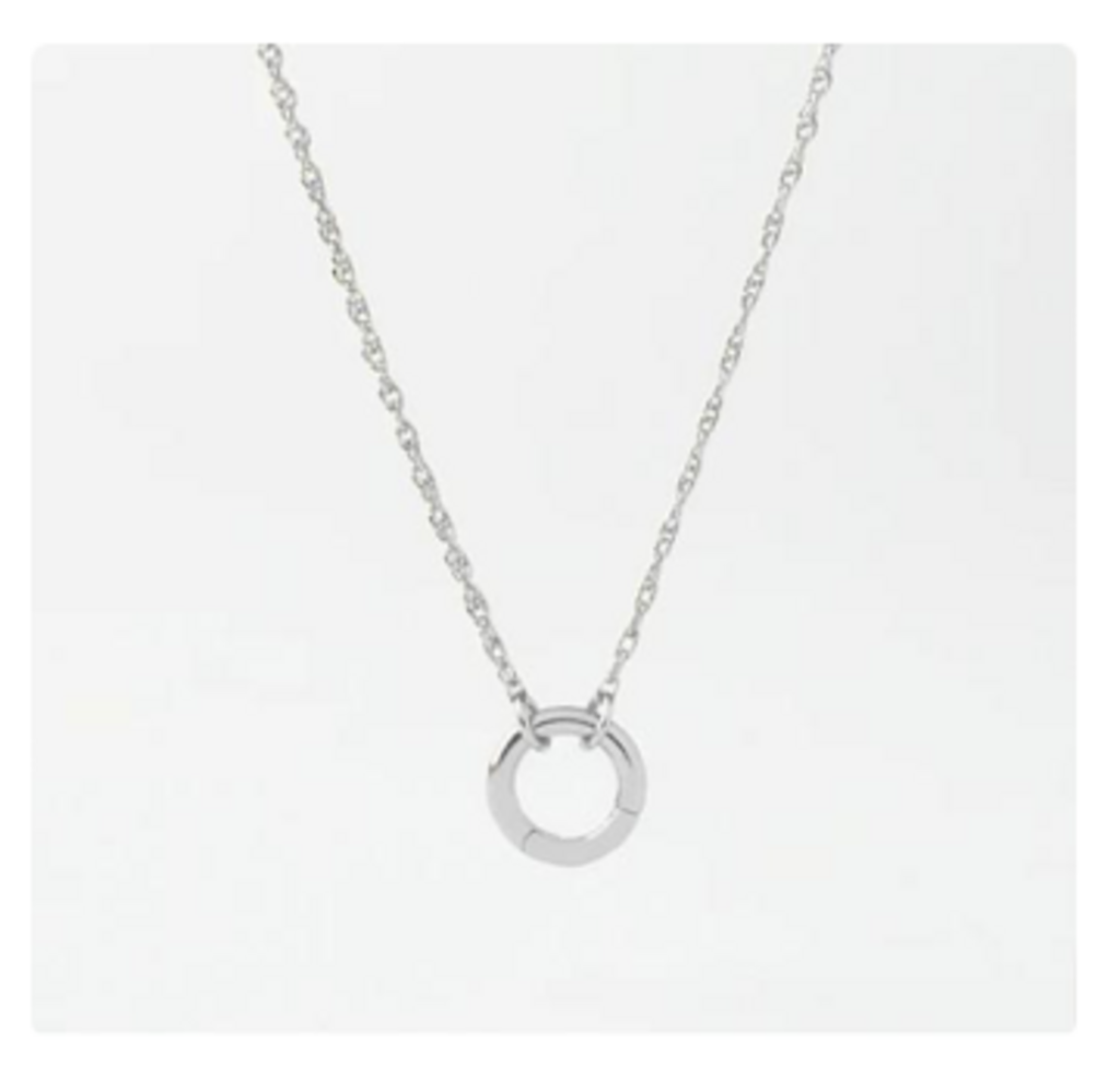 DAINTY ROPE NECKLACE & Charm Passport WG