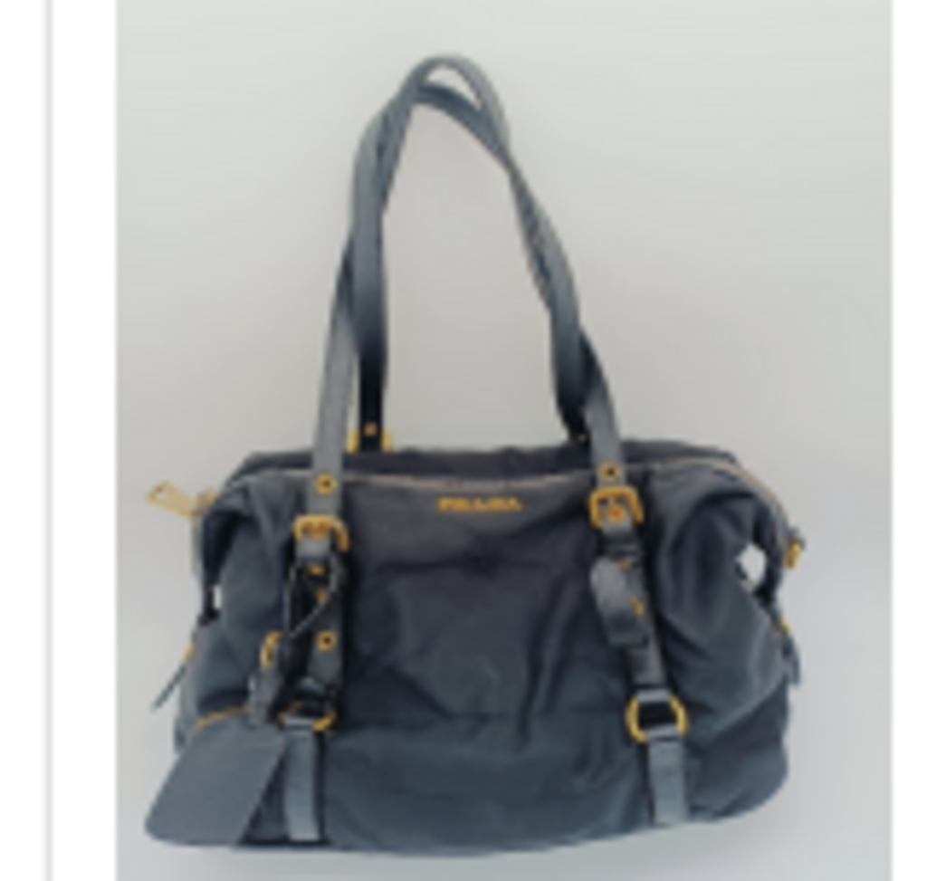 Black Nylon Shoulder Bag
