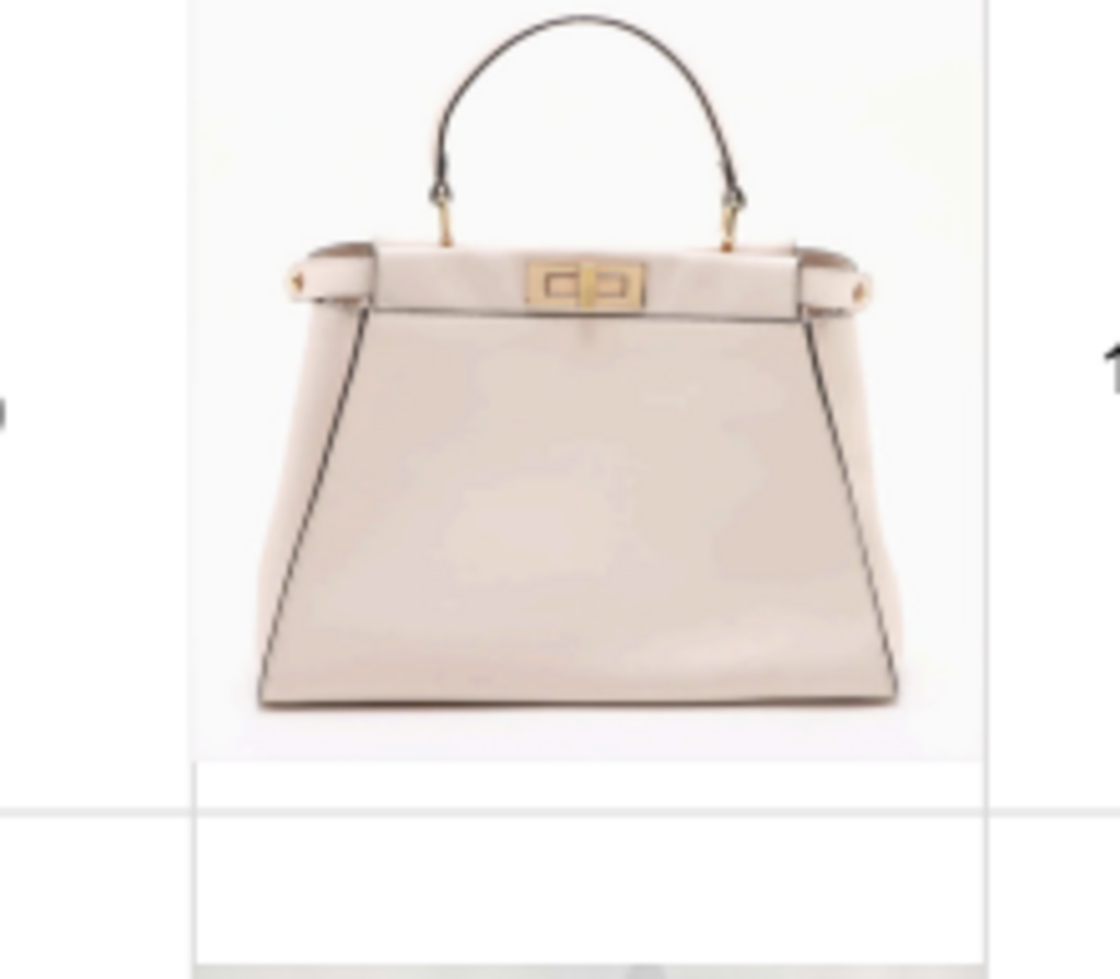 Pink Leather Peek a Boo Bag