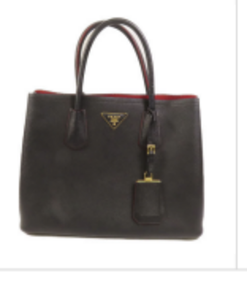 Black Saffiano Galleria Tote