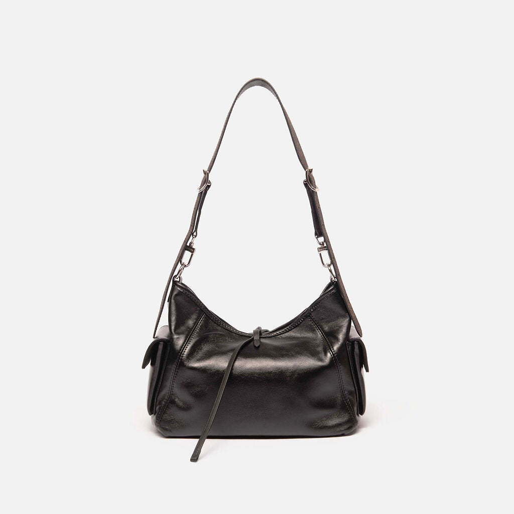 Louis Vuitton Black Leather Taurillon CarryAll Vibe PM