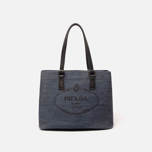 Prada Denim Tote