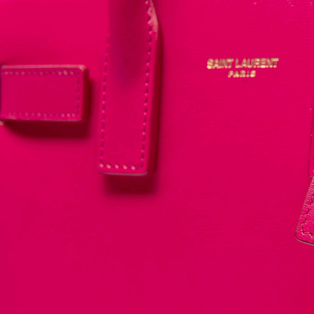 Saint Laurent Pink Sac de Jour Tote