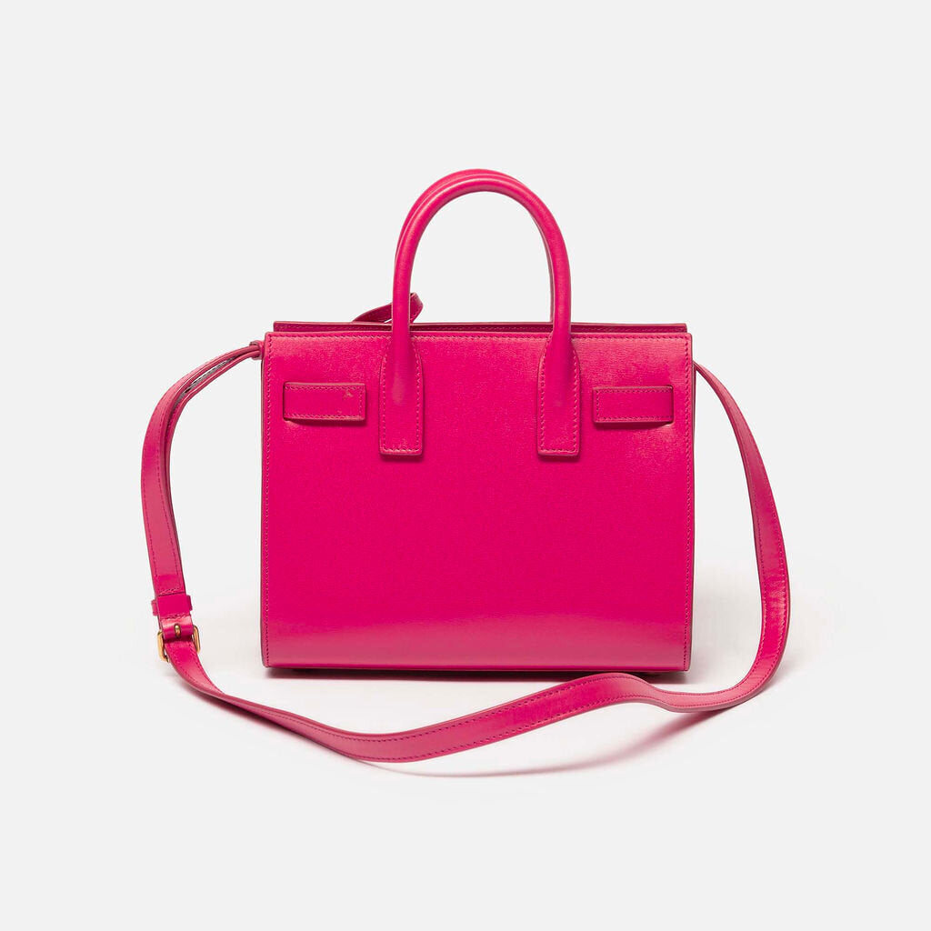 Saint Laurent Pink Sac de Jour Tote