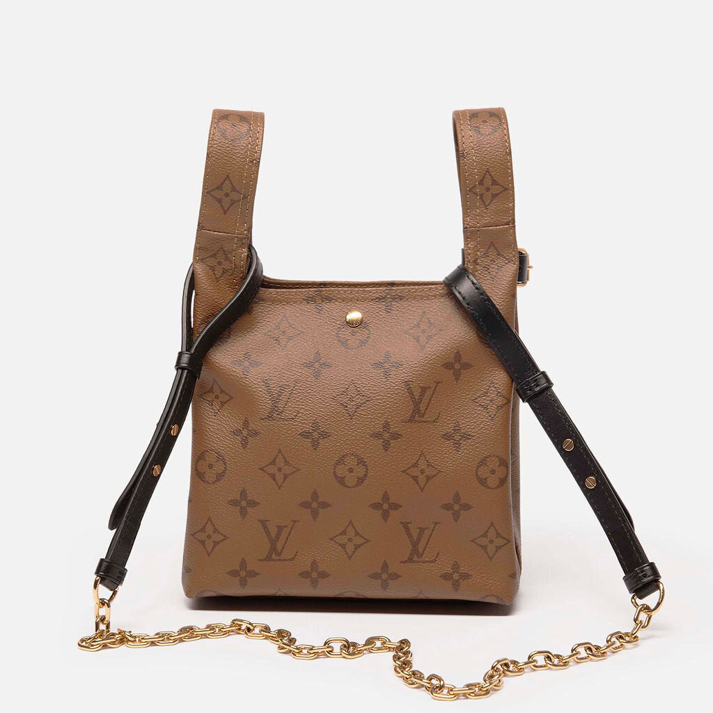 Louis Vuitton Brown Monogram Reverse Atalntis BB Bag