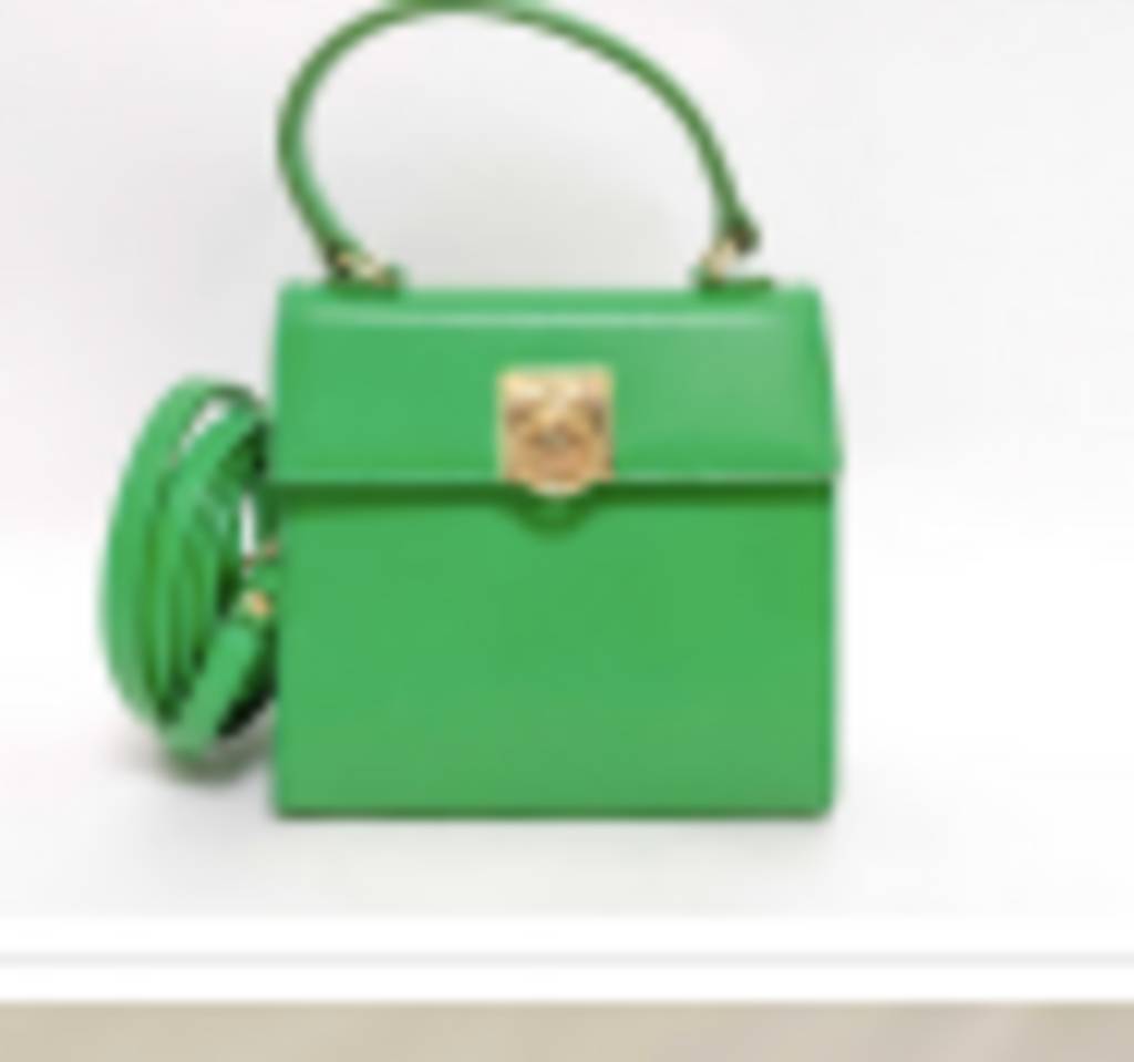 Bright Green Mini Top Handle Bag