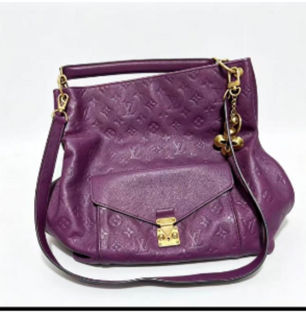 Purple Empriente 2 Way Shoulder Bag