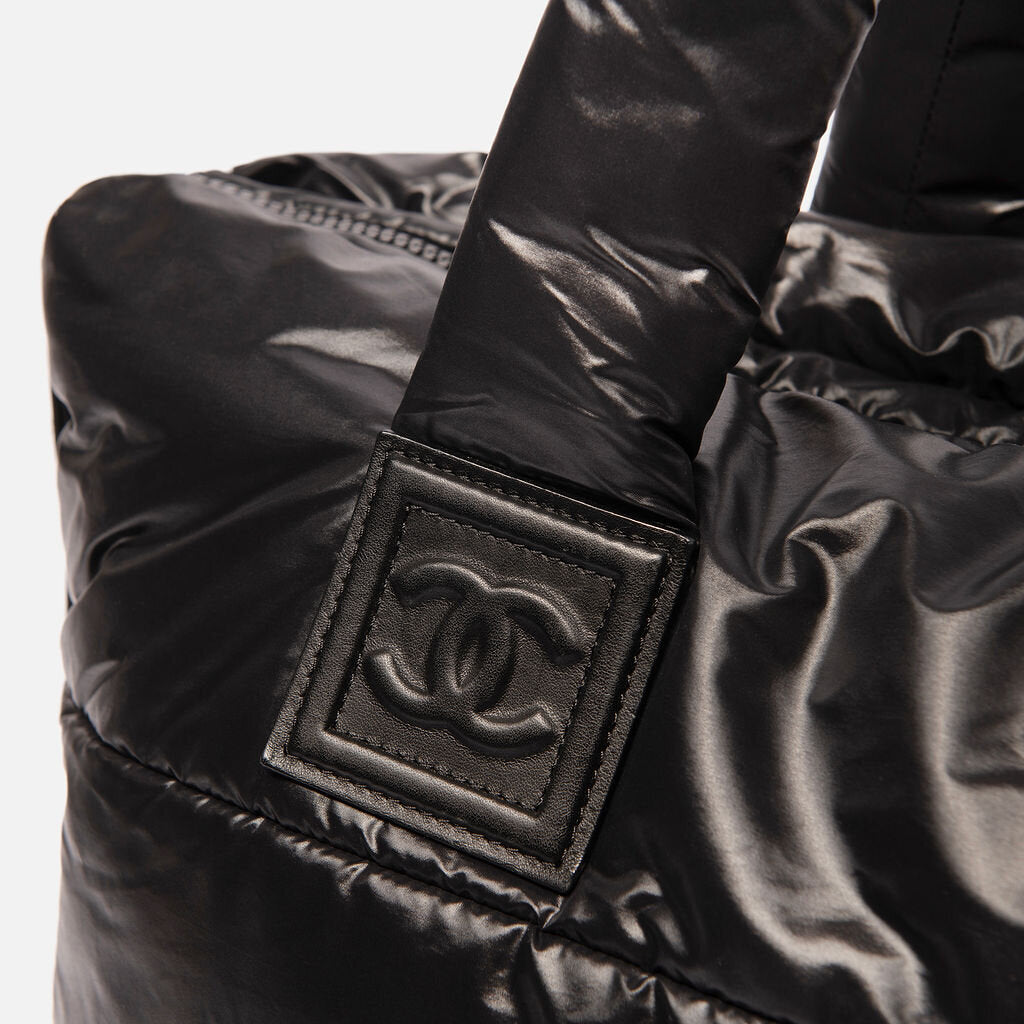 Chanel Black Nylon Cocoon Tote