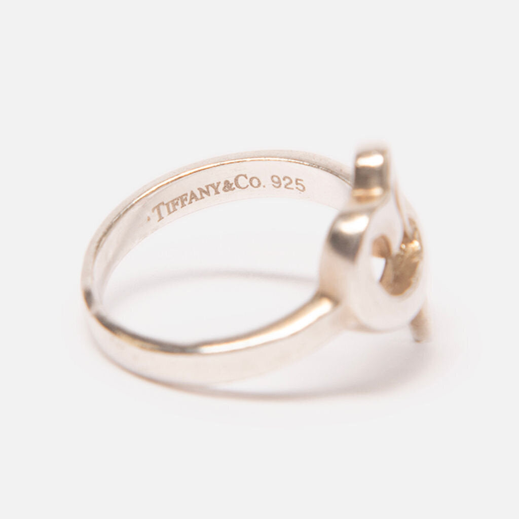 Tiffany & Co Sterling Silver Paloma Picasso Heart Ring