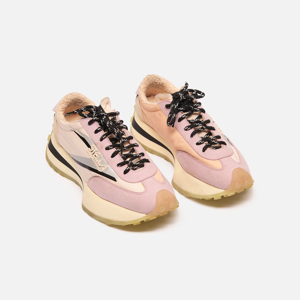 Stella McCartney Pink & Black Neoprene Sneakers