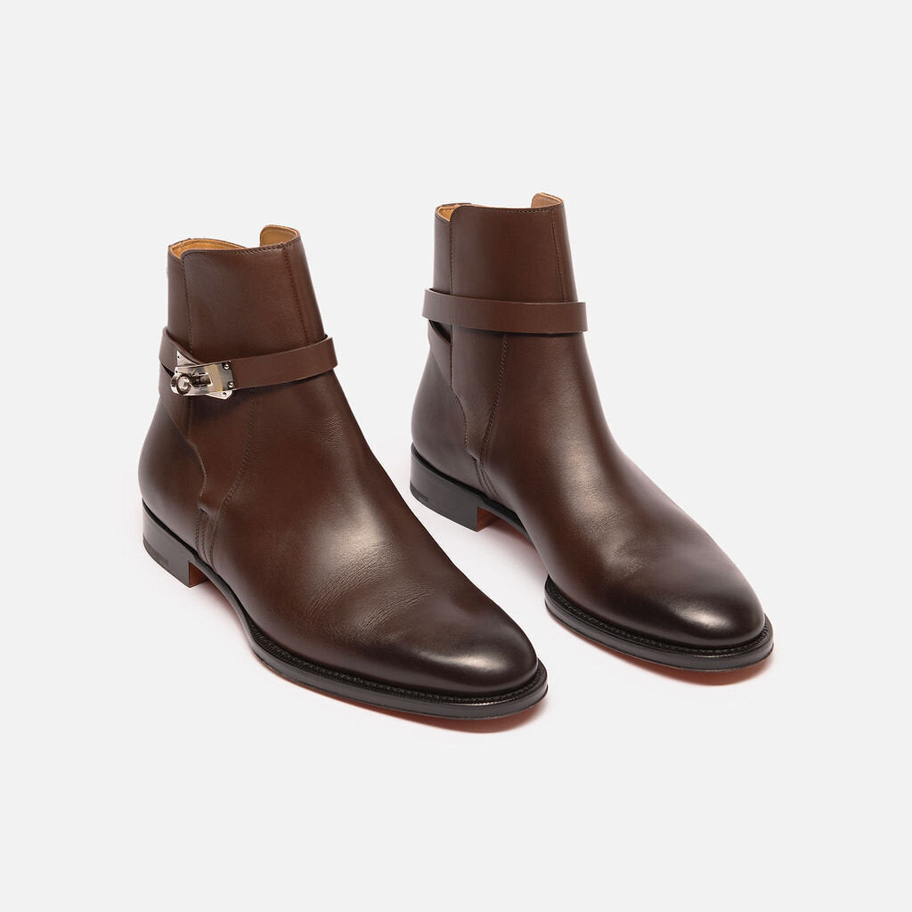Hermes Brown Boots