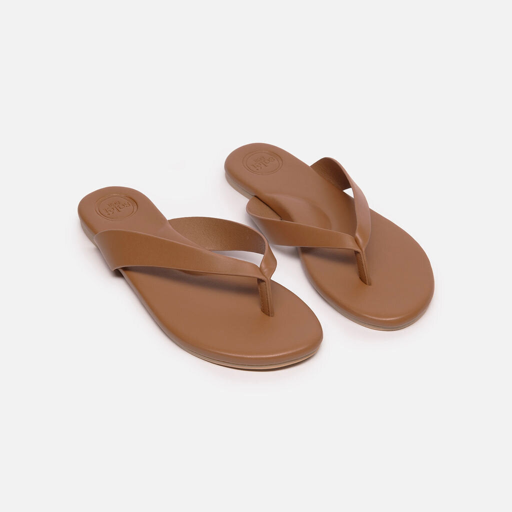 Soleil Brown Flip Flop