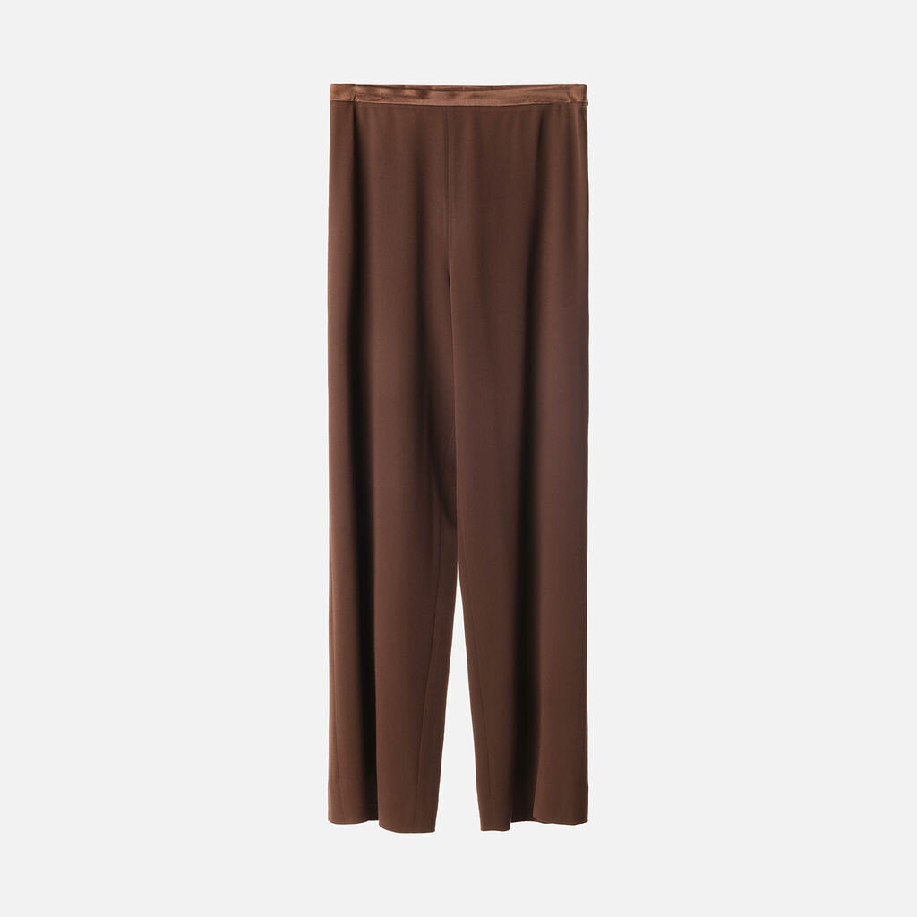 Max Mara Brown Triacetate Pant
