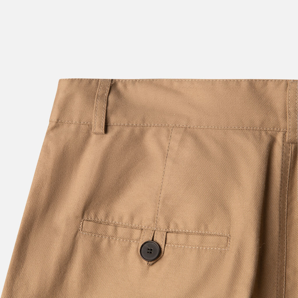 Christian Dior Khaki Cotton Blend Tapered Pants