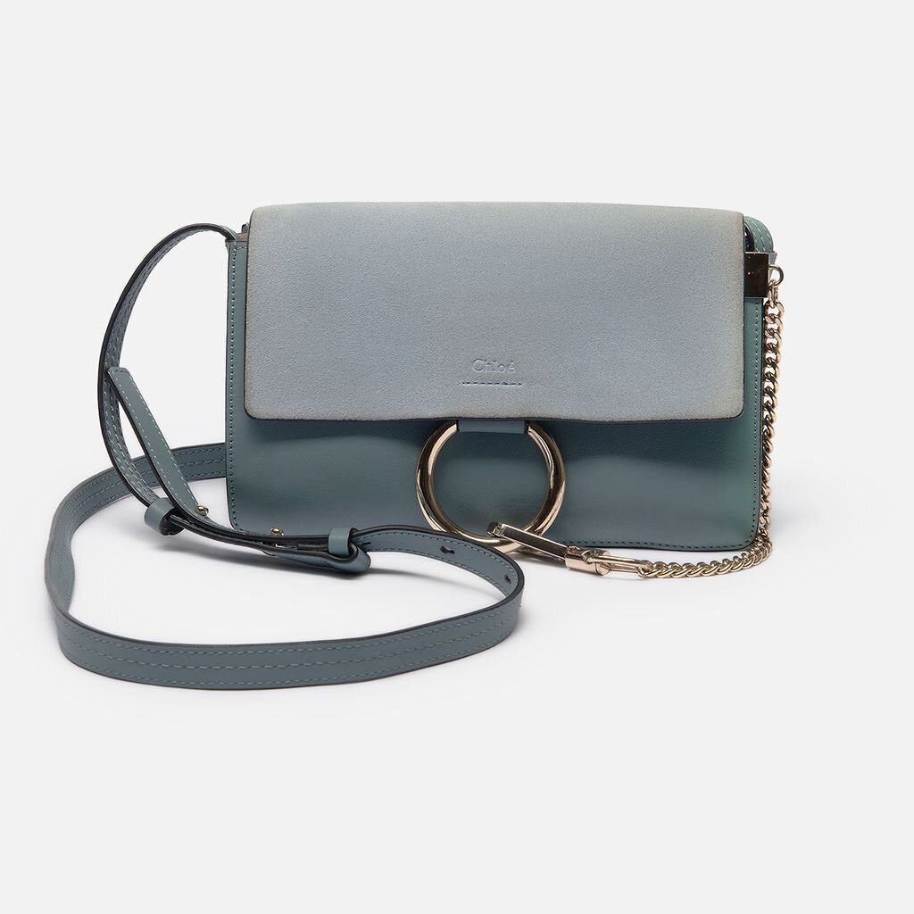 Chloe Blue Faye Bag
