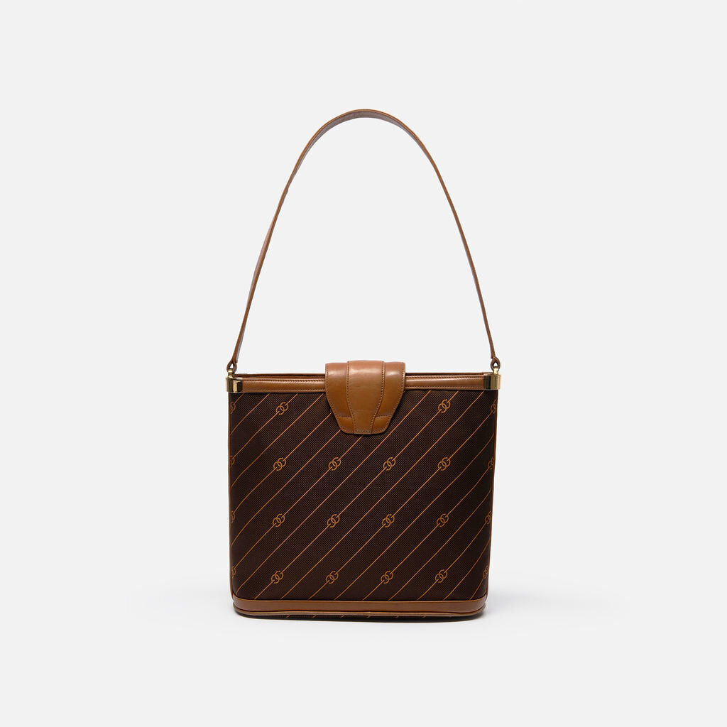 Gucci Brown Suede 'Shooting Star' Bag