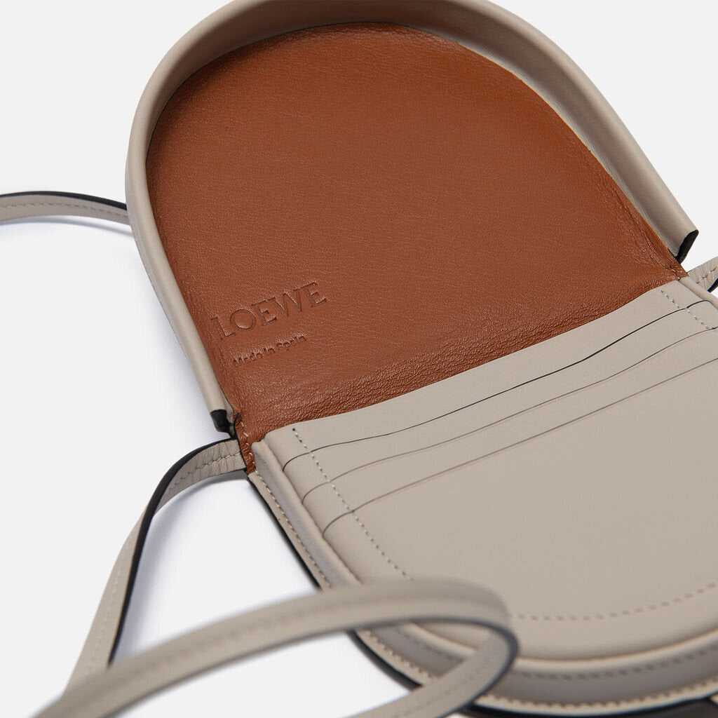 Loewe Grey Annagram Logo Crossbody