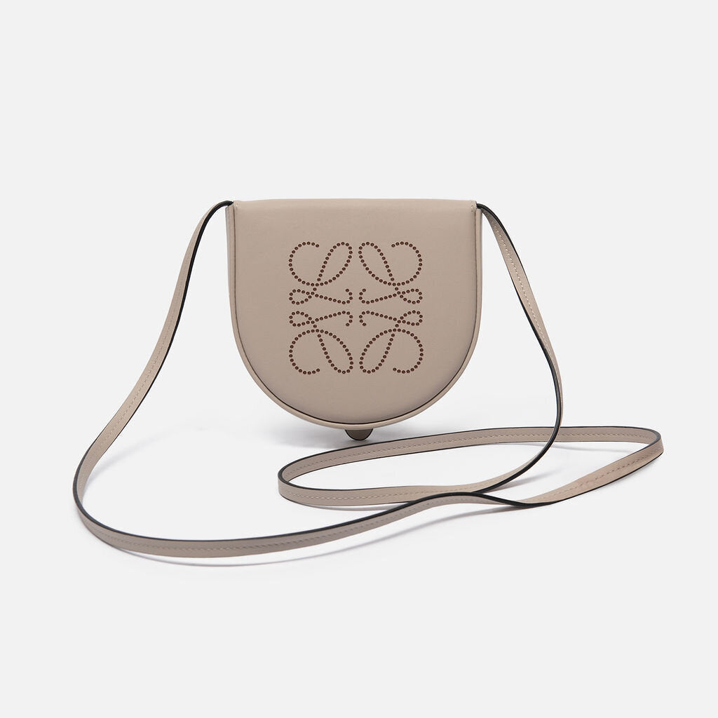 Loewe Grey Annagram Logo Crossbody