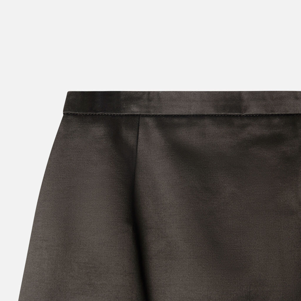 Celine Black Cotton Pencil Skirt