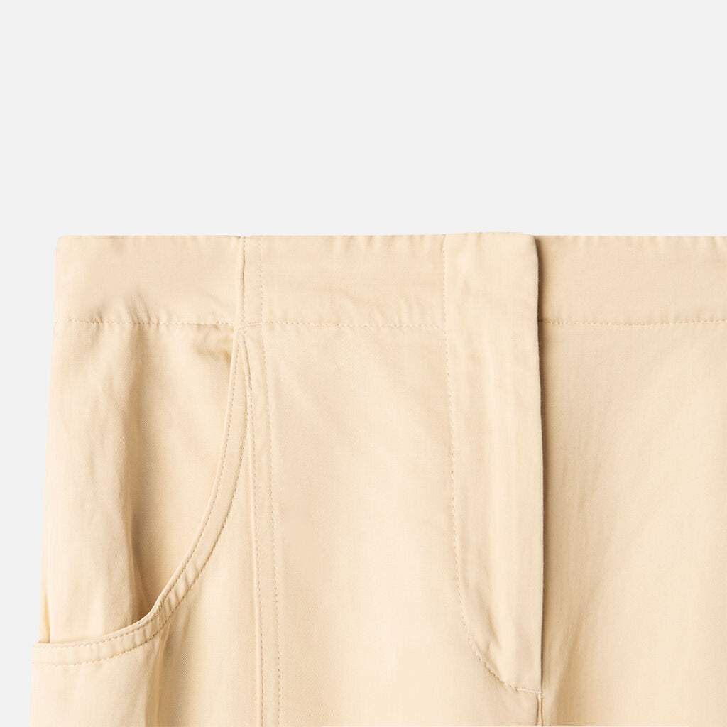TWP Beige Wide Leg Pant
