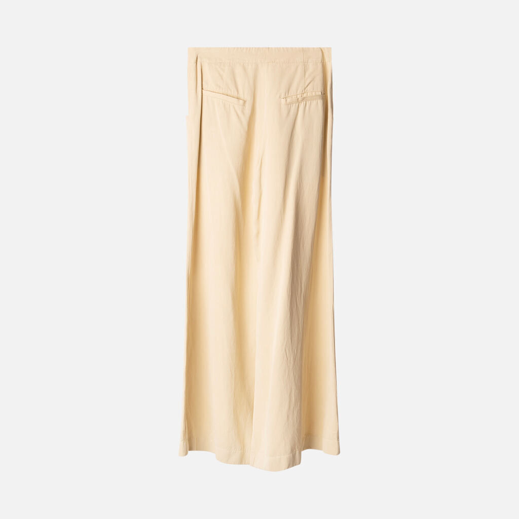 TWP Beige Wide Leg Pant