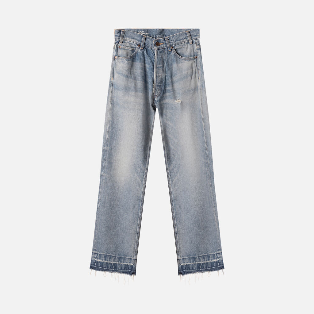 Celine Medium Wash Straight Leg Jean