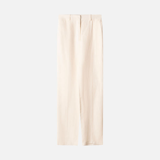 Aftersee White Linen Pant