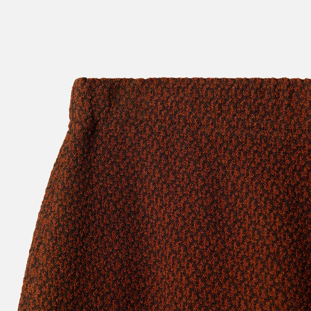 St John Orange & Brown Tweed Skirt