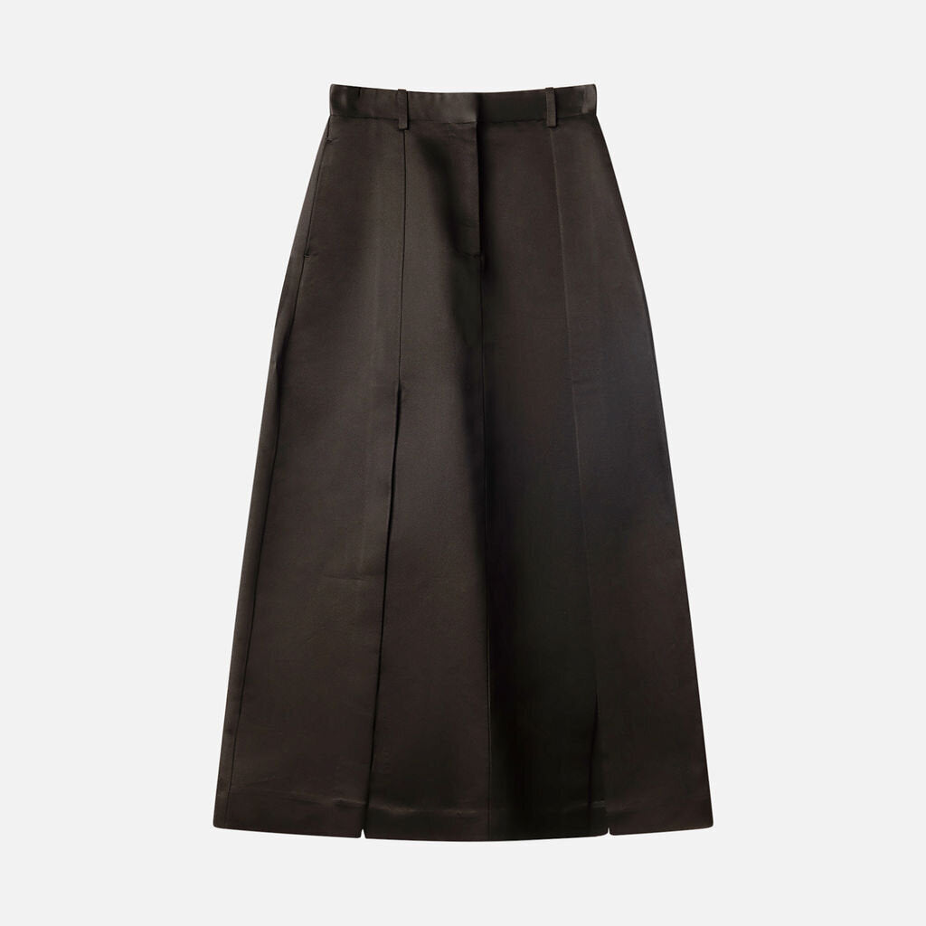 Heirlome Black Tailored Maxi Skirt