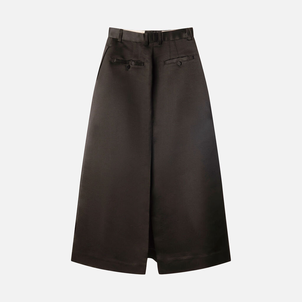 Heirlome Black Tailored Maxi Skirt