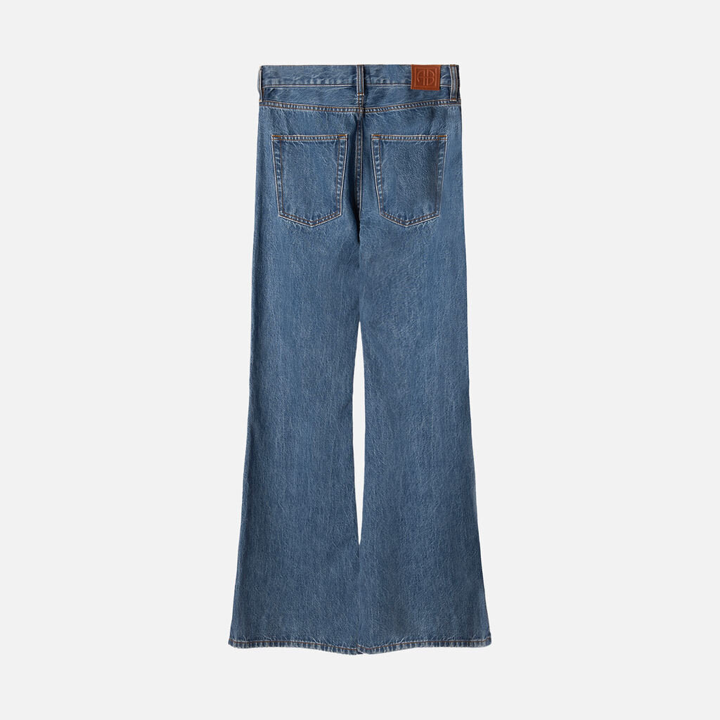 Anine Bing Flare Blue Jeans