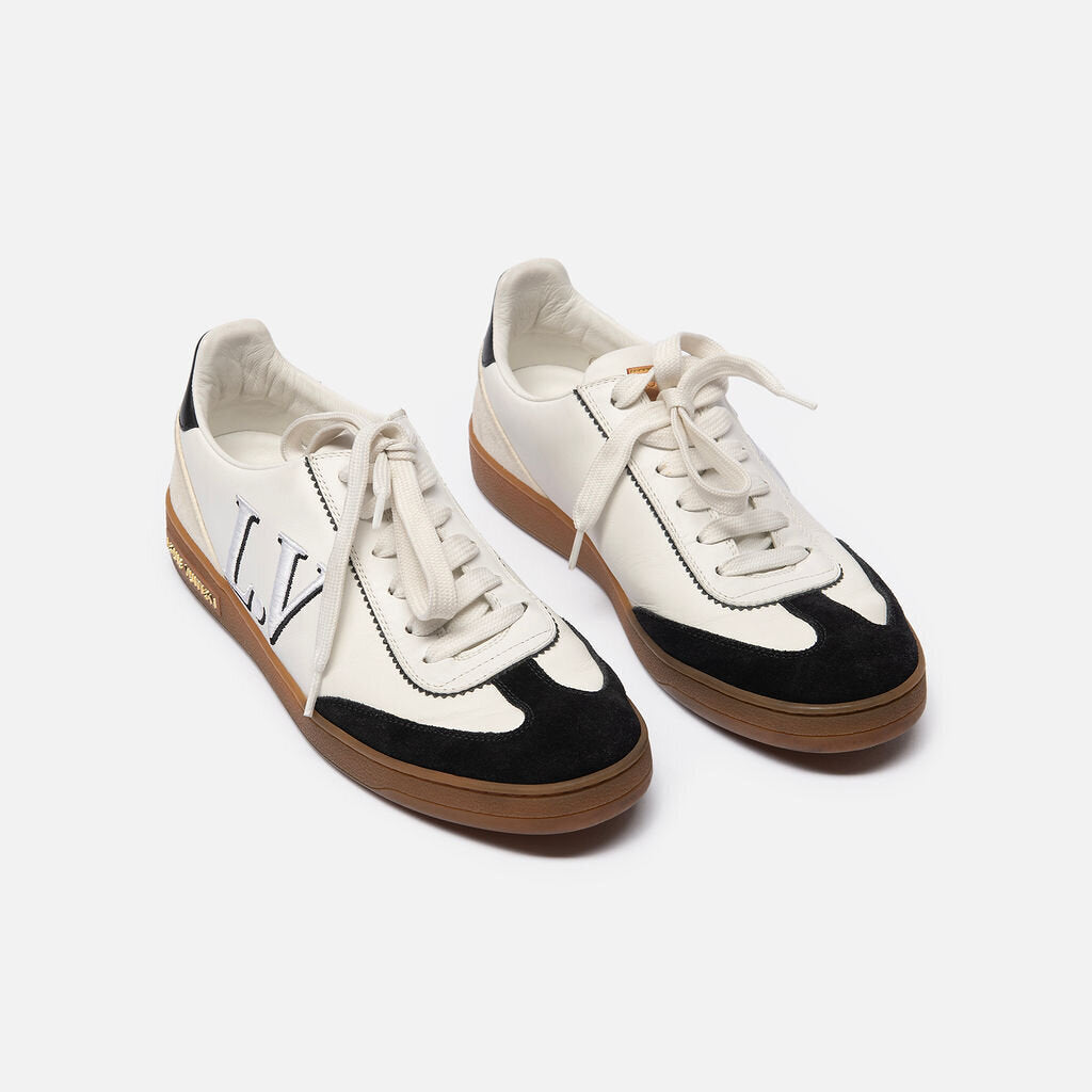Louis Vuitton White & Black Sneakers