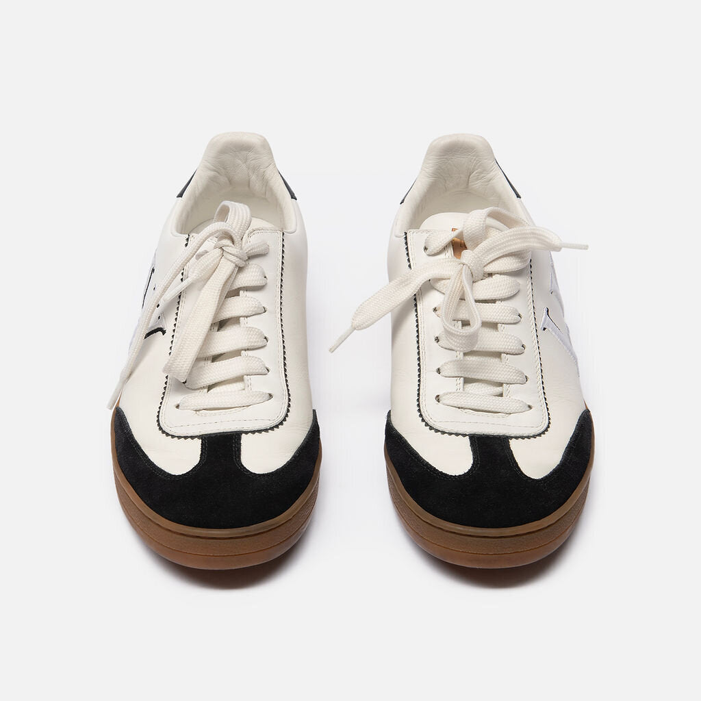 Louis Vuitton White & Black Sneakers