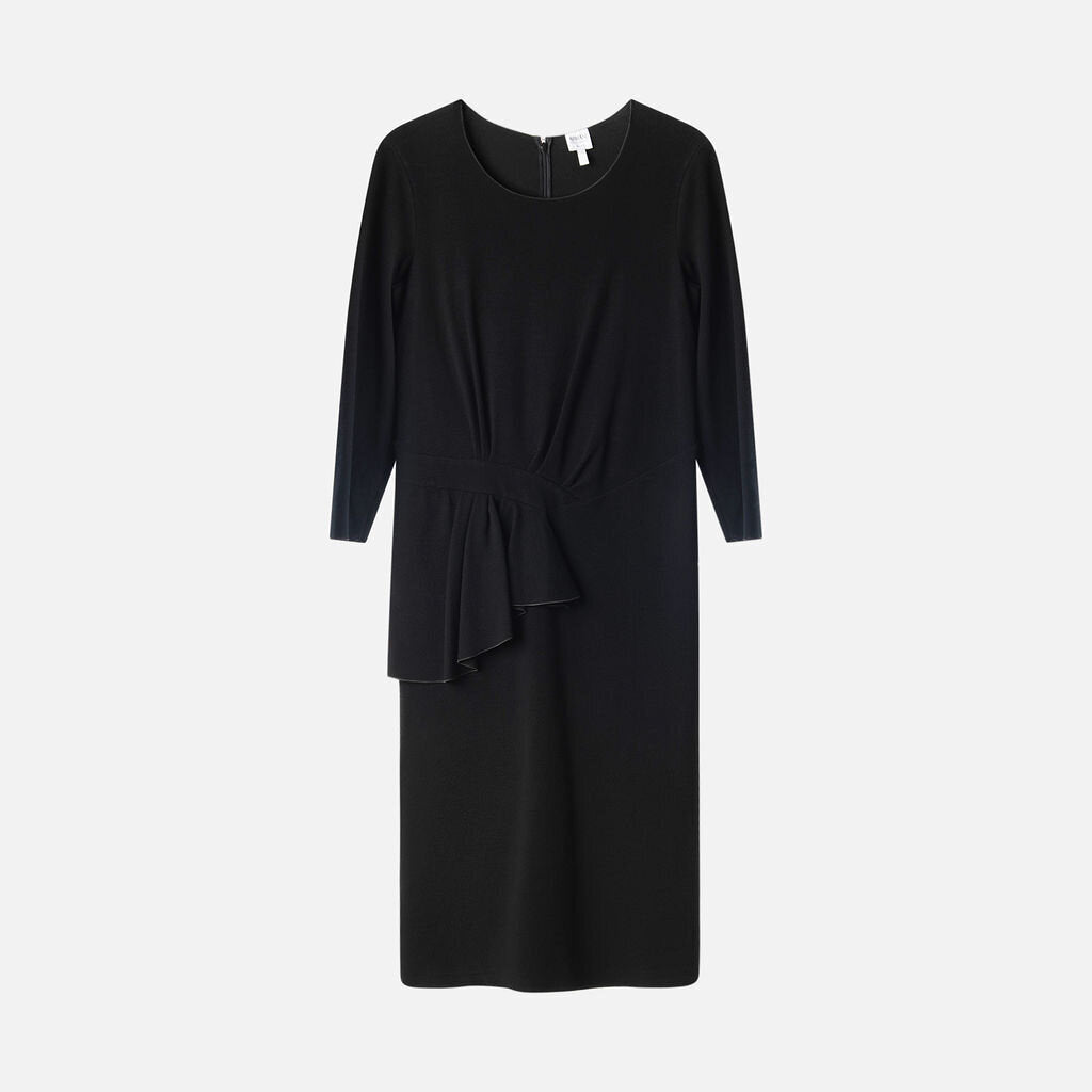 Armani Collezioni Black Midi Dress