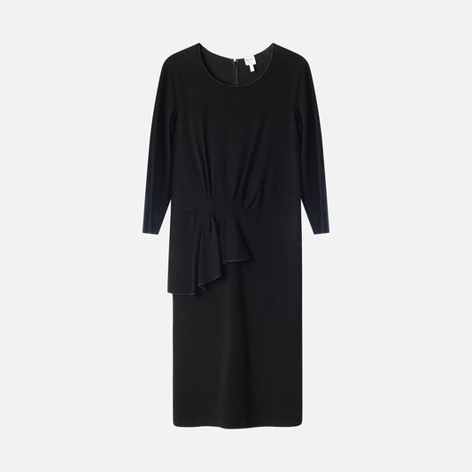 Armani Collezioni Black Midi Dress