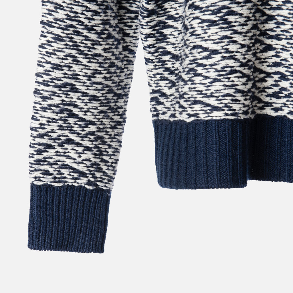 Phillip Lim Blue & White Wool Sweater
