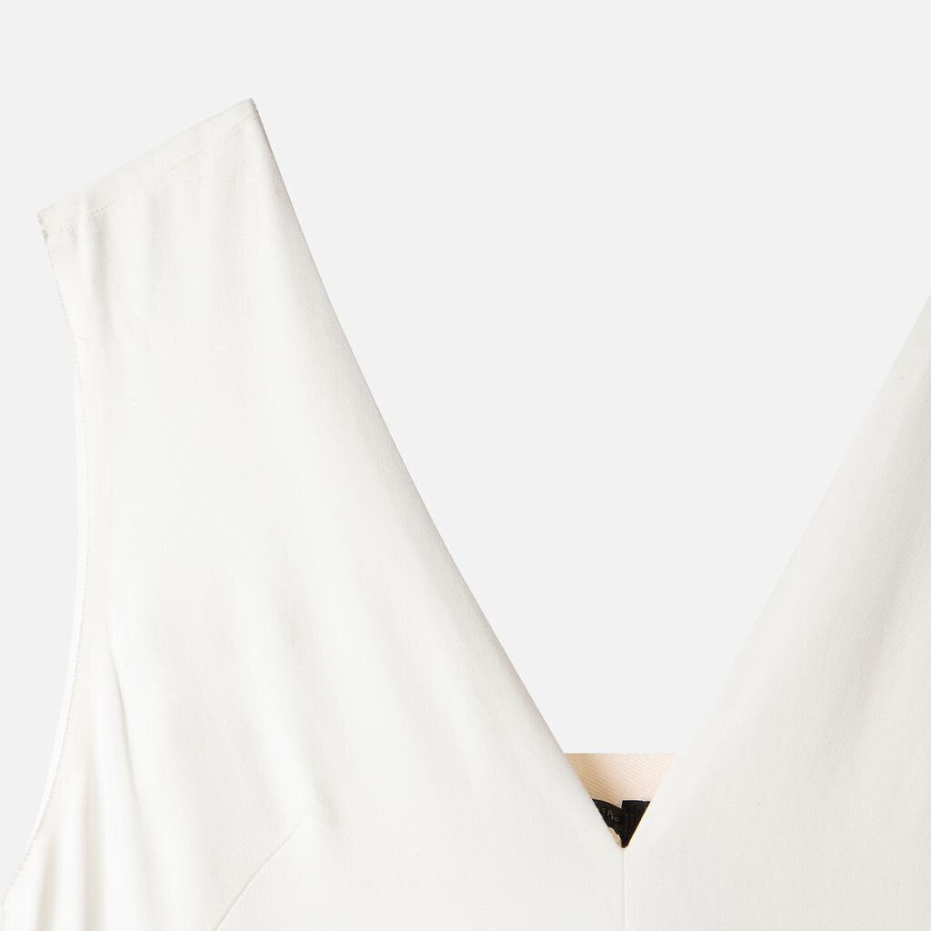 Joseph White Viscose Maxi Dress