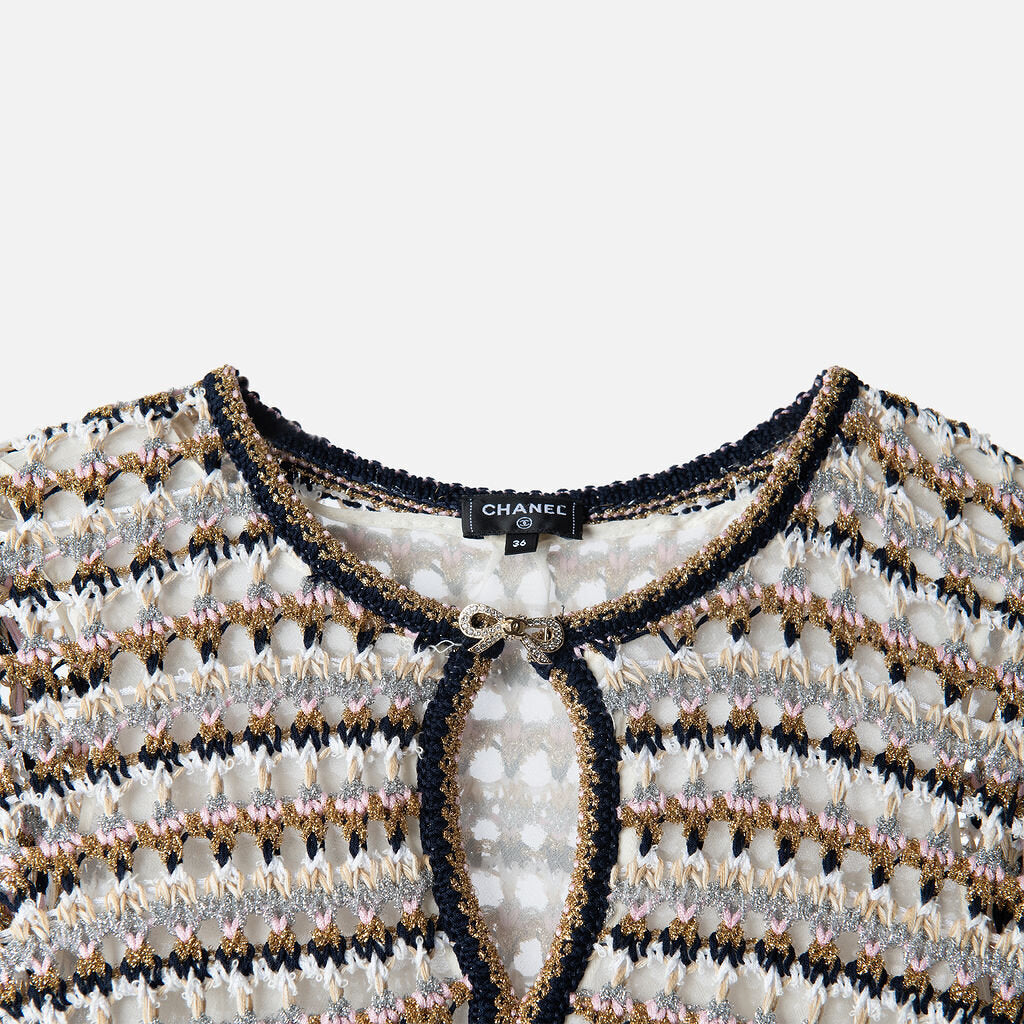Chanel Multicolor Knit Dress (2024)