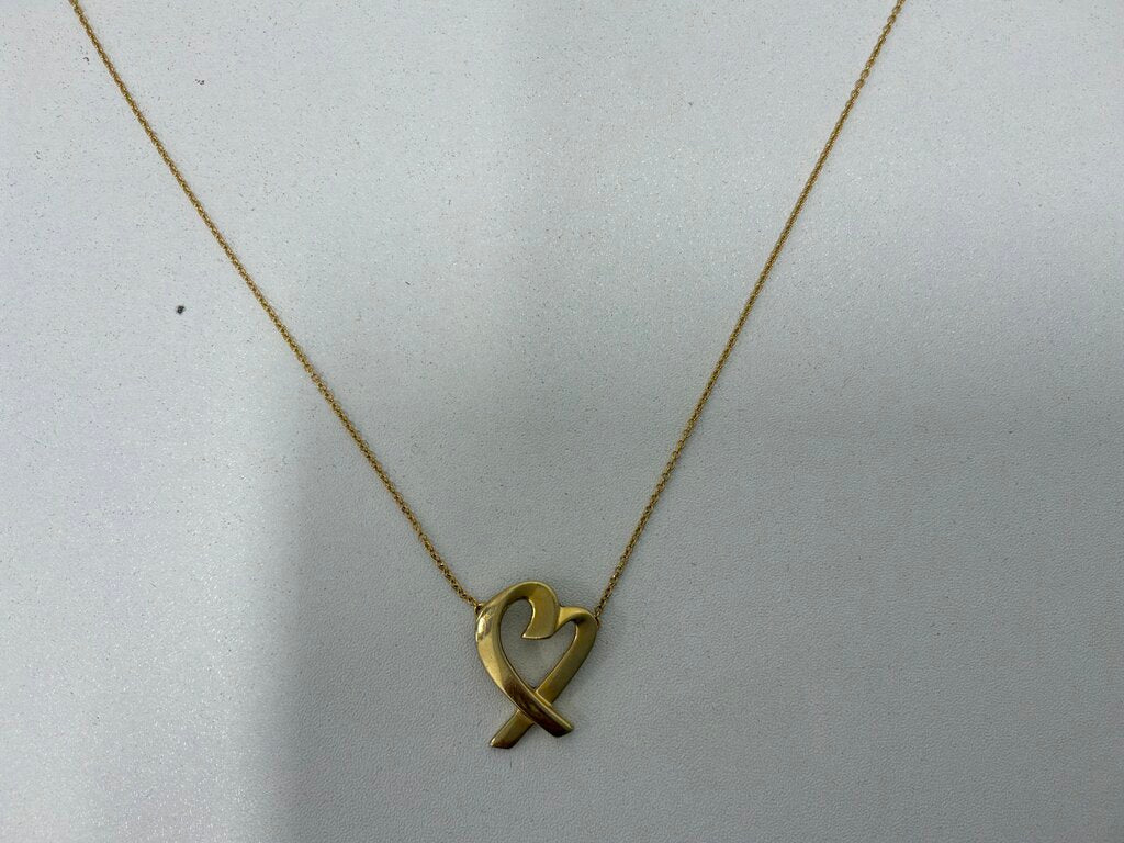18kyg Pablo Picasso Med Heart Pendant