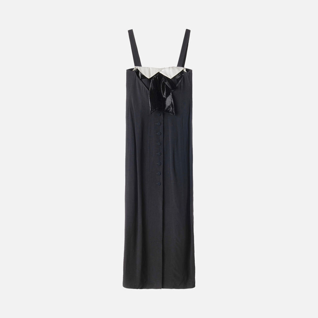 Emporio Armani Black Bow Dress