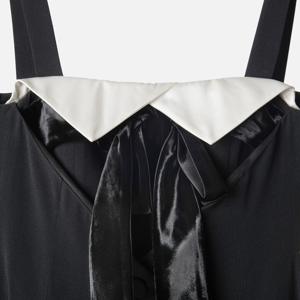 Emporio Armani Black Bow Dress